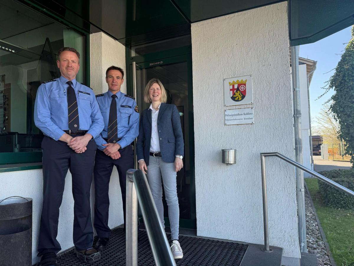 K1600 Besuch Polizeiautobahnstation Montabaur