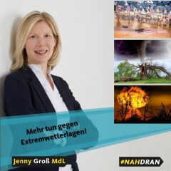 Mehr tun gegen extremwetterlagen
