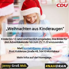 Adventskalender Weihnachten aus Kinderaugen